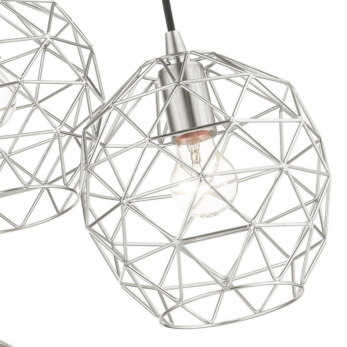 Geometrix Pendant-Mini Pendants-Livex Lighting-Lighting Design Store