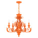 Valencia Chandelier-Mid. Chandeliers-Livex Lighting-Lighting Design Store