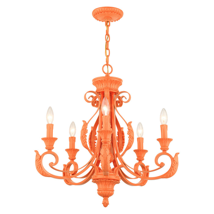 Valencia Chandelier-Mid. Chandeliers-Livex Lighting-Lighting Design Store