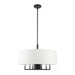 Meridian Chandelier-Mid. Chandeliers-Livex Lighting-Lighting Design Store