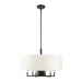 Meridian Chandelier-Mid. Chandeliers-Livex Lighting-Lighting Design Store