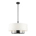 Meridian Chandelier-Mid. Chandeliers-Livex Lighting-Lighting Design Store