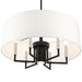 Meridian Chandelier-Mid. Chandeliers-Livex Lighting-Lighting Design Store