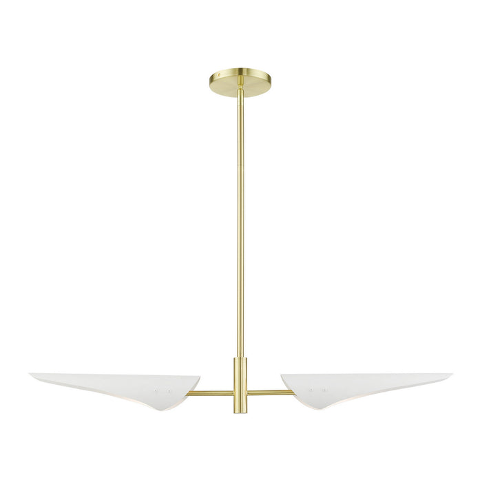 Capistrano Linear Chandelier-Large Chandeliers-Livex Lighting-Lighting Design Store