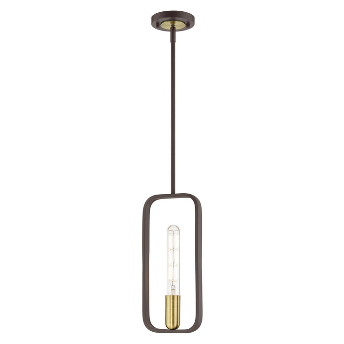 Bergamo Pendant-Mini Pendants-Livex Lighting-Lighting Design Store
