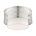 Calinda Semi Flush Mount-Semi-Flush Mts.-Livex Lighting-Lighting Design Store