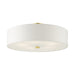 Meridian Semi Flush Mount-Semi-Flush Mts.-Livex Lighting-Lighting Design Store