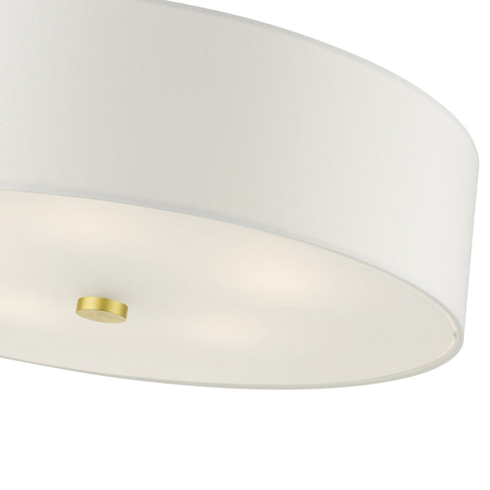 Meridian Semi Flush Mount-Semi-Flush Mts.-Livex Lighting-Lighting Design Store