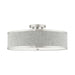 Park Ridge Semi Flush Mount-Semi-Flush Mts.-Livex Lighting-Lighting Design Store