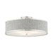 Park Ridge Semi Flush Mount-Semi-Flush Mts.-Livex Lighting-Lighting Design Store