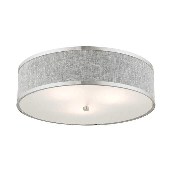 Park Ridge Semi Flush Mount-Semi-Flush Mts.-Livex Lighting-Lighting Design Store