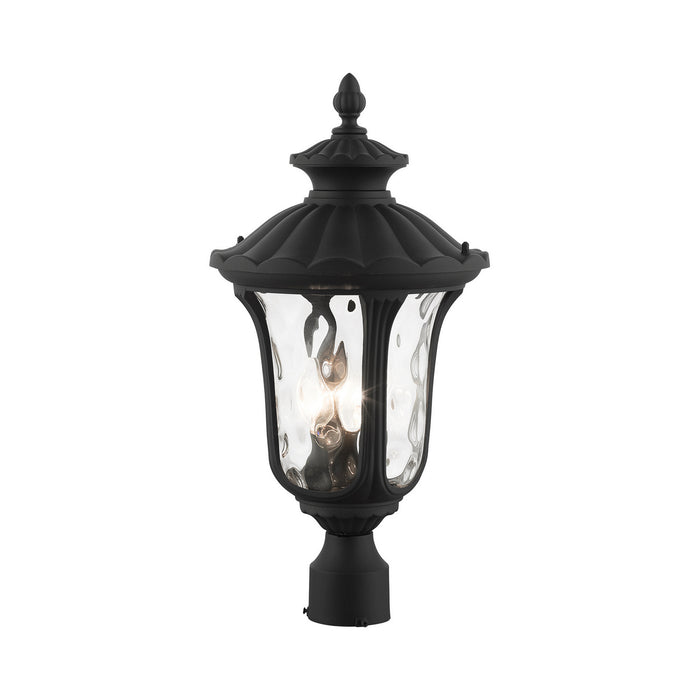 Oxford Outdoor Post Top Lantern-Exterior-Livex Lighting-Lighting Design Store