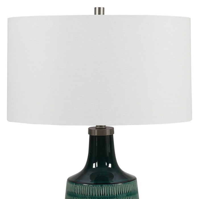 Uttermost - 28376-1 - One Light Table Lamp - Scouts - Brushed Nickel