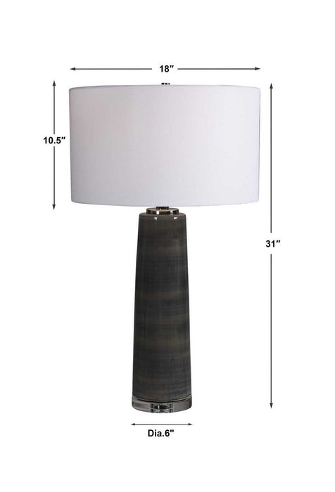 Uttermost - 28413 - One Light Table Lamp - Seurat - Polished Nickel
