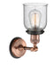 Innovations - 203BP-ACOB-G54 - One Light Wall Sconce - Franklin Restoration - Antique Copper