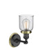 Innovations - 203BP-BKAB-G54 - One Light Wall Sconce - Franklin Restoration - Matte Black