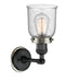 Innovations - 203BP-BKPN-G54 - One Light Wall Sconce - Franklin Restoration - Matte Black