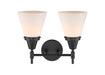 Two Light Bath Vanity-Bathroom Fixtures-Innovations-Lighting Design Store