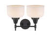 Two Light Bath Vanity-Bathroom Fixtures-Innovations-Lighting Design Store