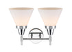 Two Light Bath Vanity-Bathroom Fixtures-Innovations-Lighting Design Store