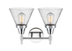 Two Light Bath Vanity-Bathroom Fixtures-Innovations-Lighting Design Store