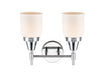 Two Light Bath Vanity-Bathroom Fixtures-Innovations-Lighting Design Store