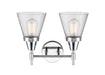 Two Light Bath Vanity-Bathroom Fixtures-Innovations-Lighting Design Store