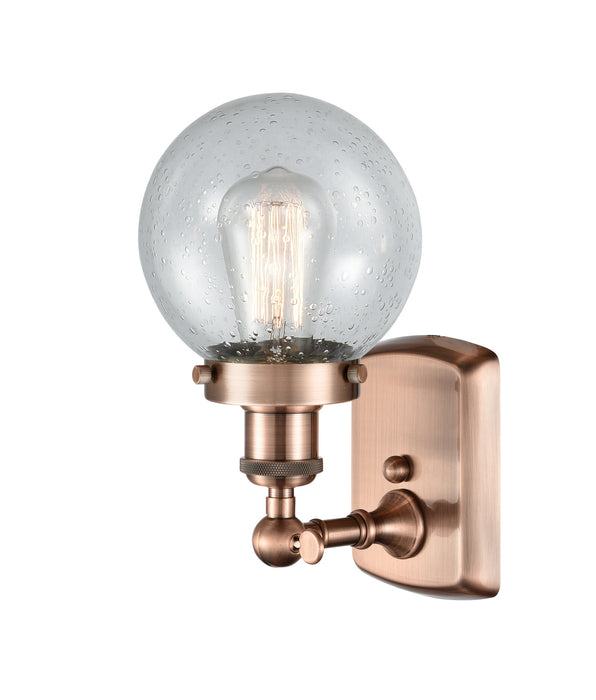 Innovations - 916-1W-AC-G204-6 - One Light Wall Sconce - Ballston - Antique Copper