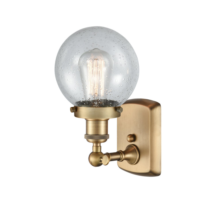 Innovations - 916-1W-BB-G204-6 - One Light Wall Sconce - Ballston - Brushed Brass