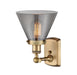 Innovations - 916-1W-BB-G43 - One Light Wall Sconce - Ballston - Brushed Brass