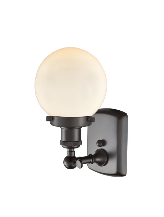 Innovations - 916-1W-OB-G201-6 - One Light Wall Sconce - Ballston - Oil Rubbed Bronze