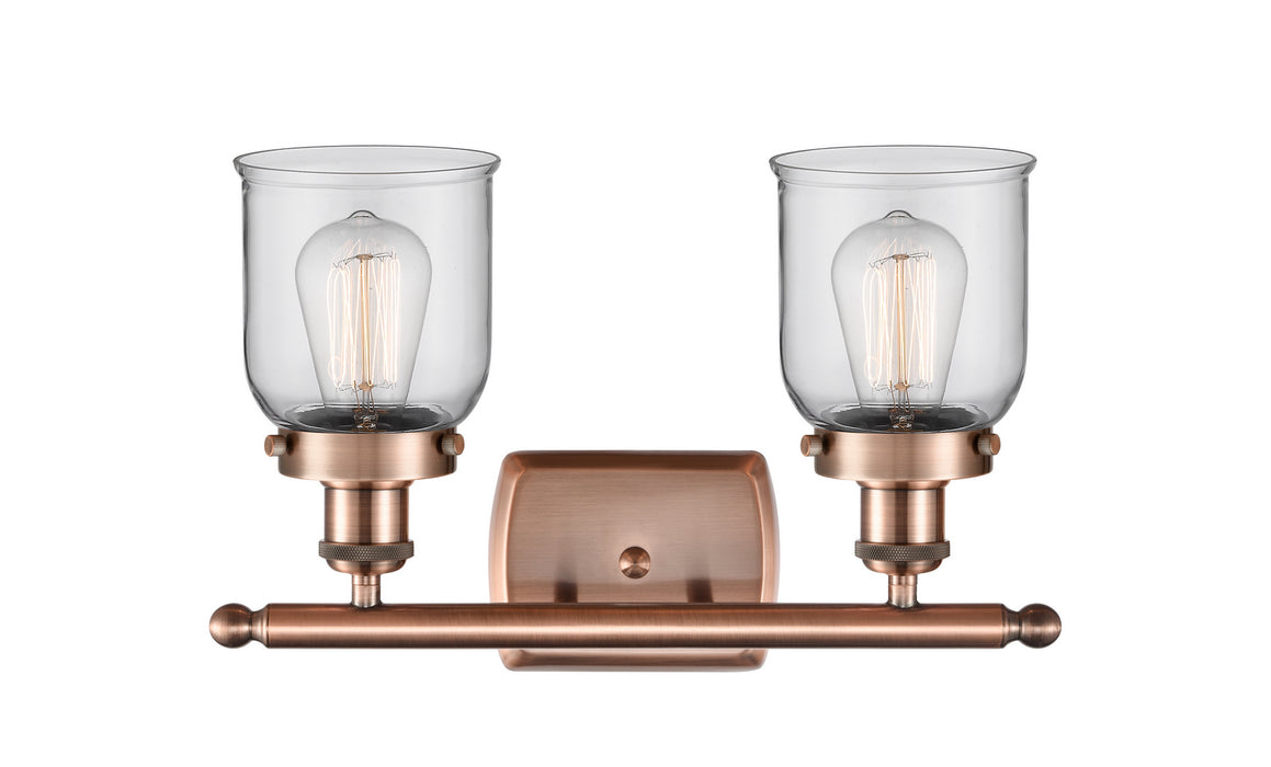 Innovations - 916-2W-AC-G52 - Two Light Bath Vanity - Ballston - Antique Copper