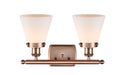 Innovations - 916-2W-AC-G61-LED - LED Bath Vanity - Ballston - Antique Copper
