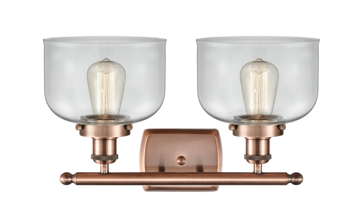 Innovations - 916-2W-AC-G72 - Two Light Bath Vanity - Ballston - Antique Copper