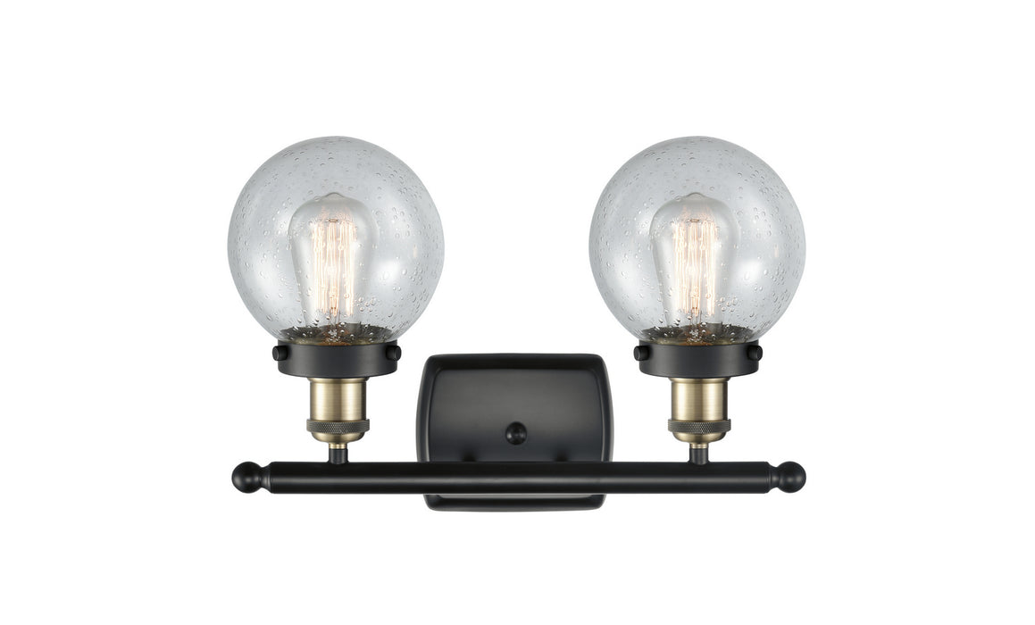 Innovations - 916-2W-BAB-G204-6 - Two Light Bath Vanity - Ballston - Black Antique Brass