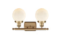 Innovations - 916-2W-BB-G201-6 - Two Light Bath Vanity - Ballston - Brushed Brass