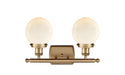 Innovations - 916-2W-BB-G201-6-LED - LED Bath Vanity - Ballston - Brushed Brass