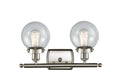 Innovations - 916-2W-SN-G204-6-LED - LED Bath Vanity - Ballston - Brushed Satin Nickel