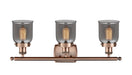Innovations - 916-3W-AC-G53 - Three Light Bath Vanity - Ballston - Antique Copper