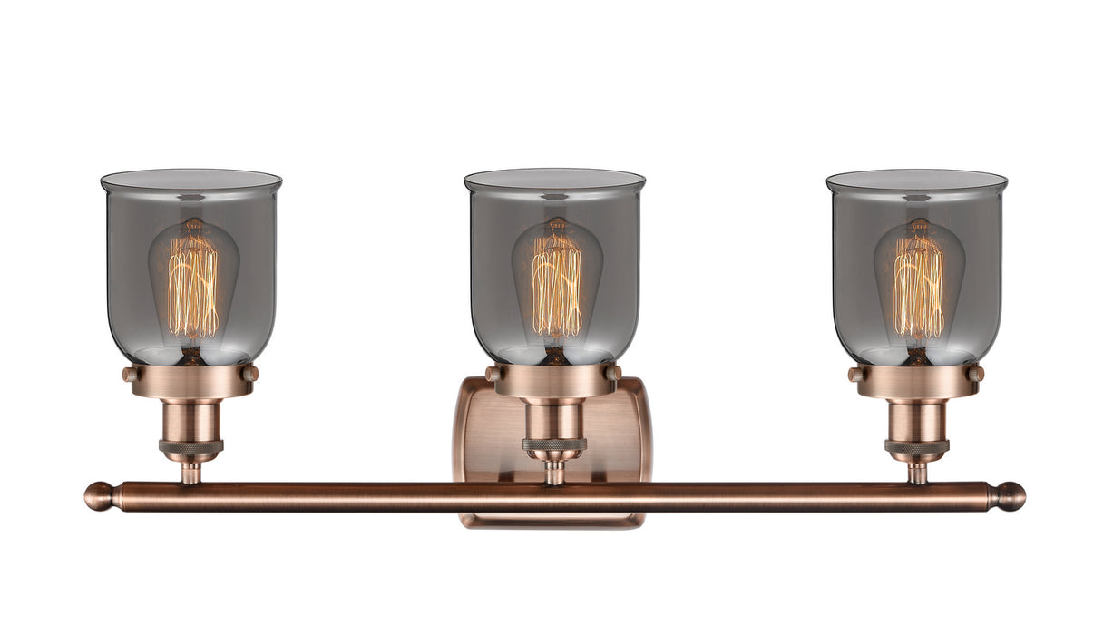 Innovations - 916-3W-AC-G53-LED - LED Bath Vanity - Ballston - Antique Copper