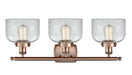 Innovations - 916-3W-AC-G72 - Three Light Bath Vanity - Ballston - Antique Copper