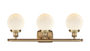 Innovations - 916-3W-BB-G201-6 - Three Light Bath Vanity - Ballston - Brushed Brass