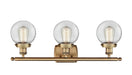 Innovations - 916-3W-BB-G202-6 - Three Light Bath Vanity - Ballston - Brushed Brass