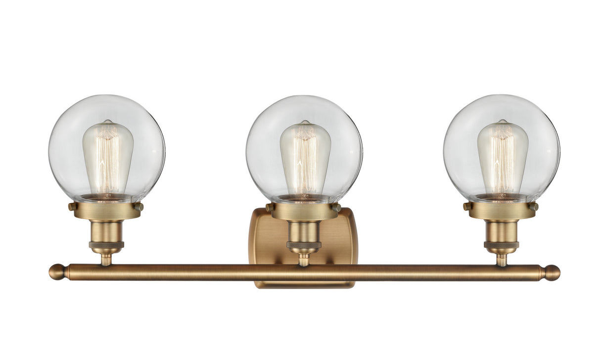 Innovations - 916-3W-BB-G202-6-LED - LED Bath Vanity - Ballston - Brushed Brass