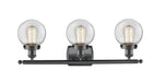 Innovations - 916-3W-BK-G202-6-LED - LED Bath Vanity - Ballston - Matte Black