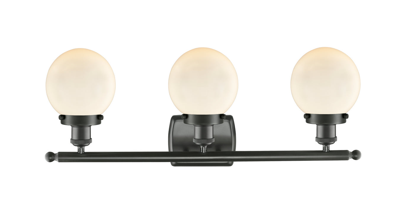 Innovations - 916-3W-OB-G201-6 - Three Light Bath Vanity - Ballston - Oil Rubbed Bronze