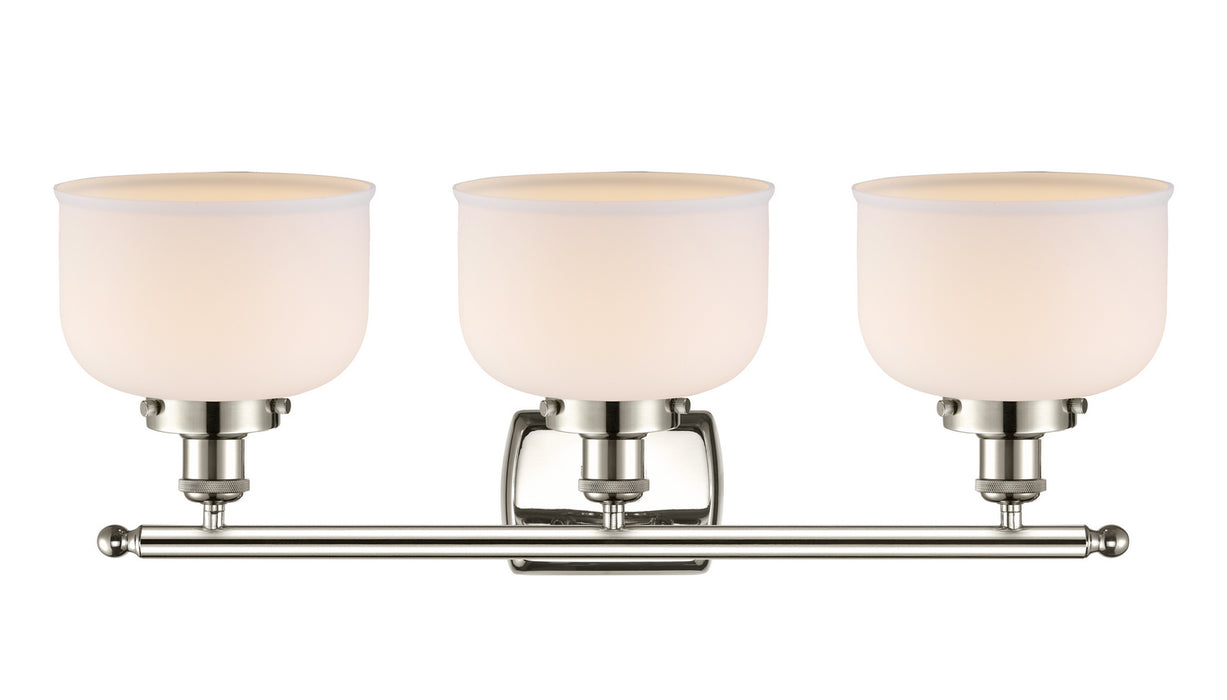 Innovations - 916-3W-PN-G71 - Three Light Bath Vanity - Ballston - Polished Nickel