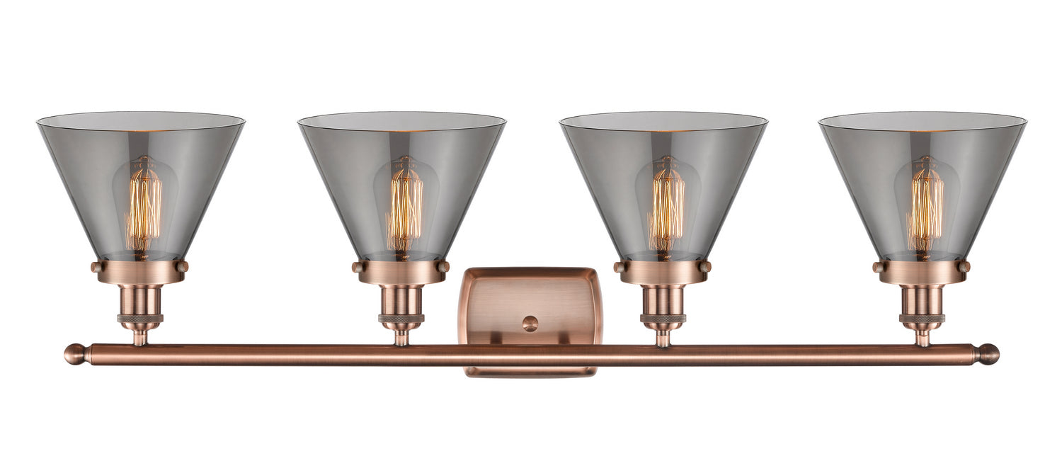 Innovations - 916-4W-AC-G43-LED - LED Bath Vanity - Ballston - Antique Copper