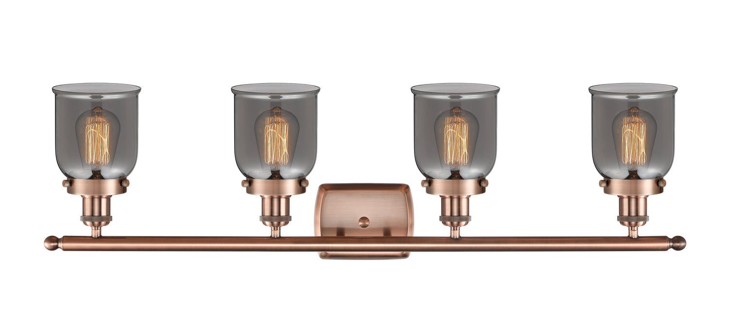 Innovations - 916-4W-AC-G53 - Four Light Bath Vanity - Ballston - Antique Copper