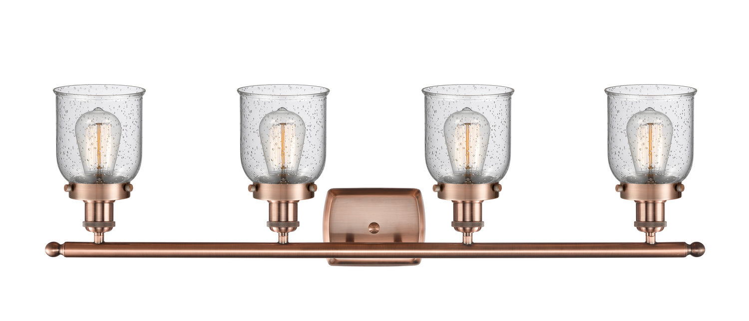 Innovations - 916-4W-AC-G54 - Four Light Bath Vanity - Ballston - Antique Copper